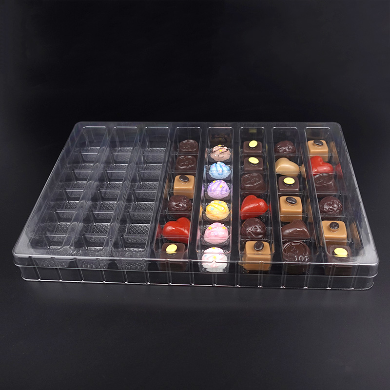 48 chocolates plastic box