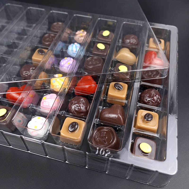 48 chocolates plastic box