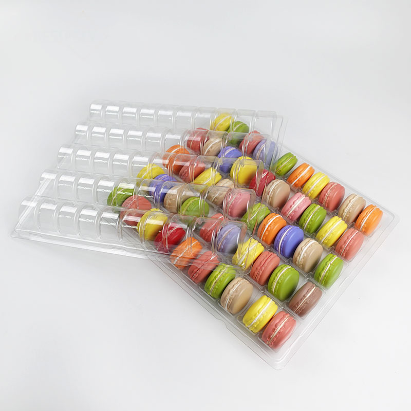 50 macaron display tray