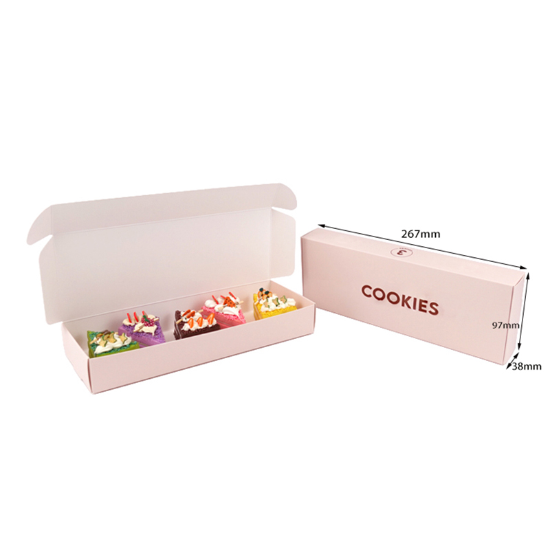 3 cookies packaging gift box