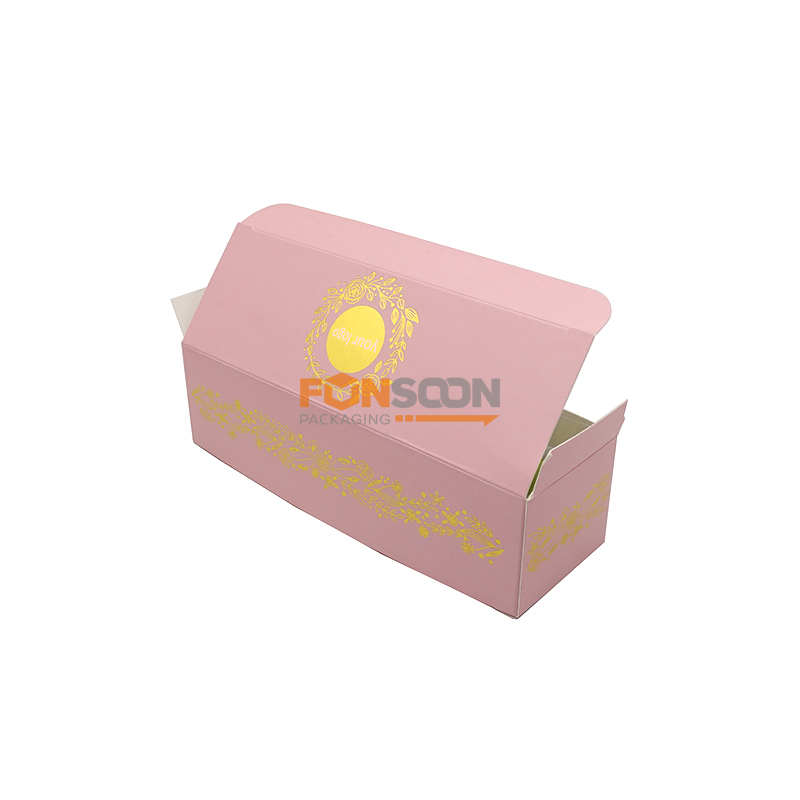 6 macarons paper packaging box with insert