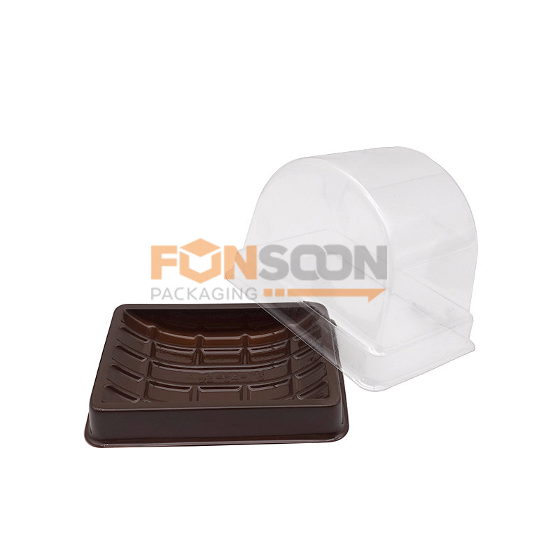 Cake roll Disposable Plastic Container