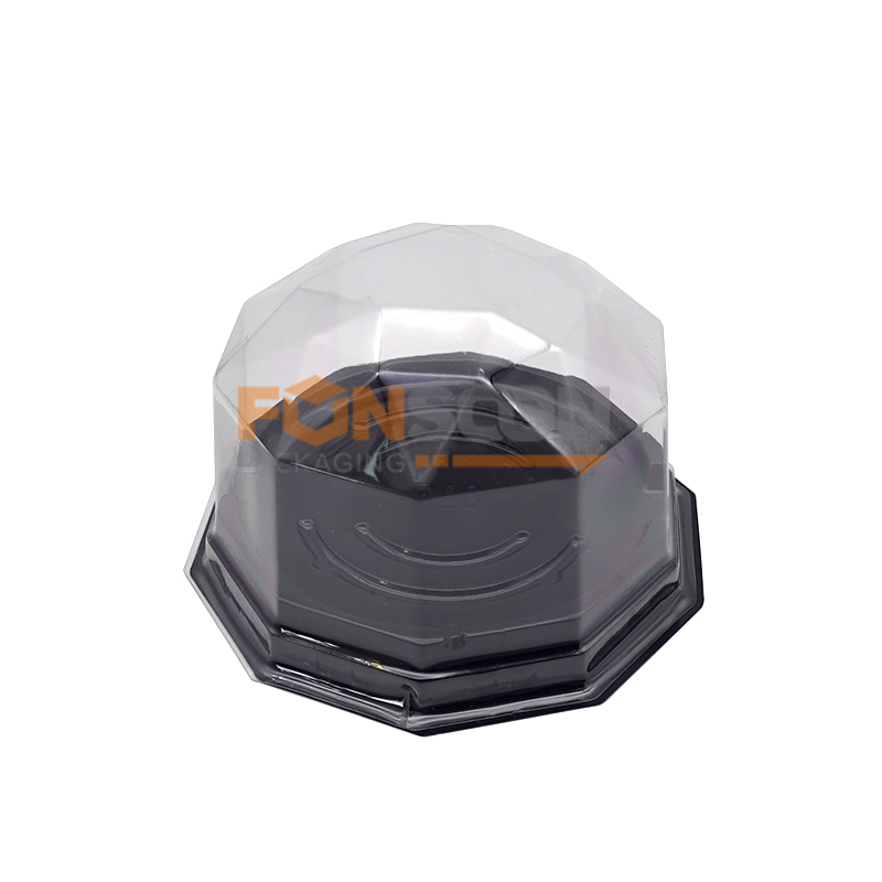 Cake Disposable Plastic Container with dome lid