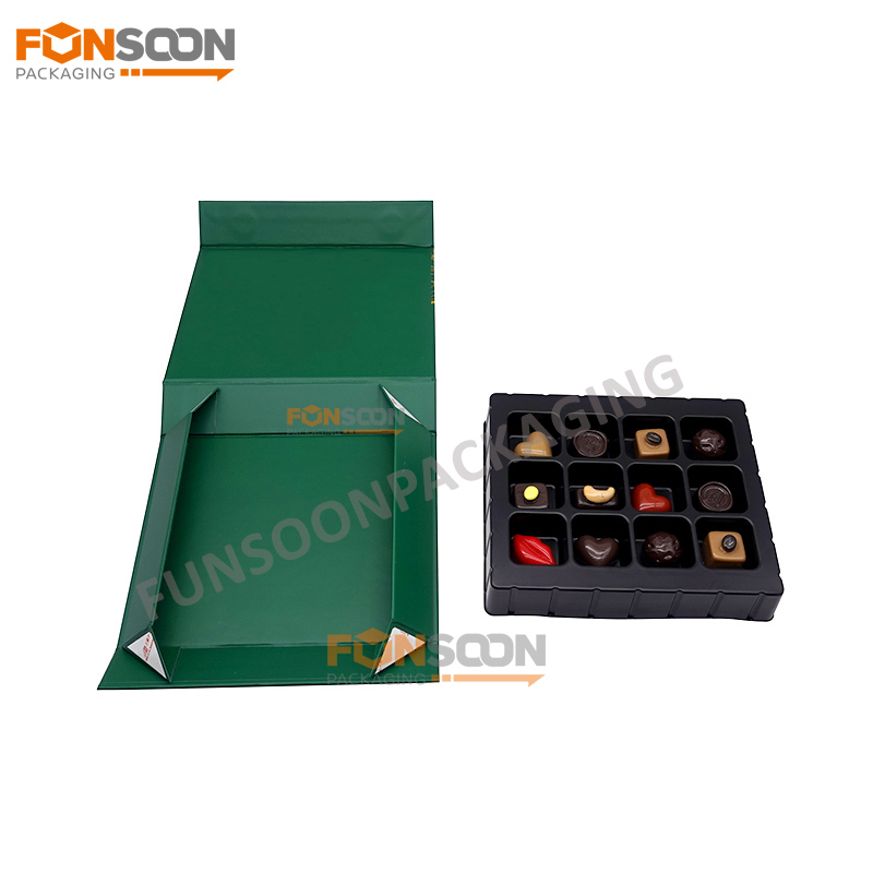 12 24 chocolates magnetic gift box with insert