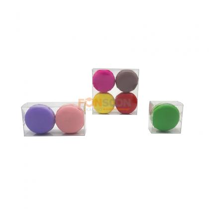 clear plastic folding box for macarons