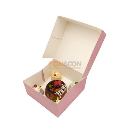 dessert paper folding box