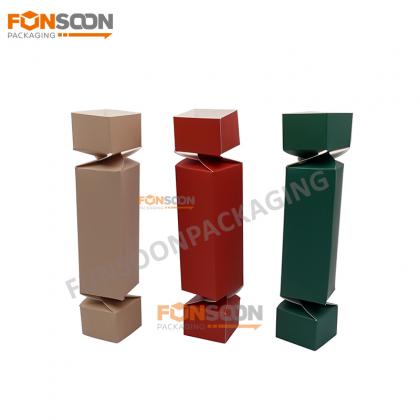 Christmas cracker paper packaging box